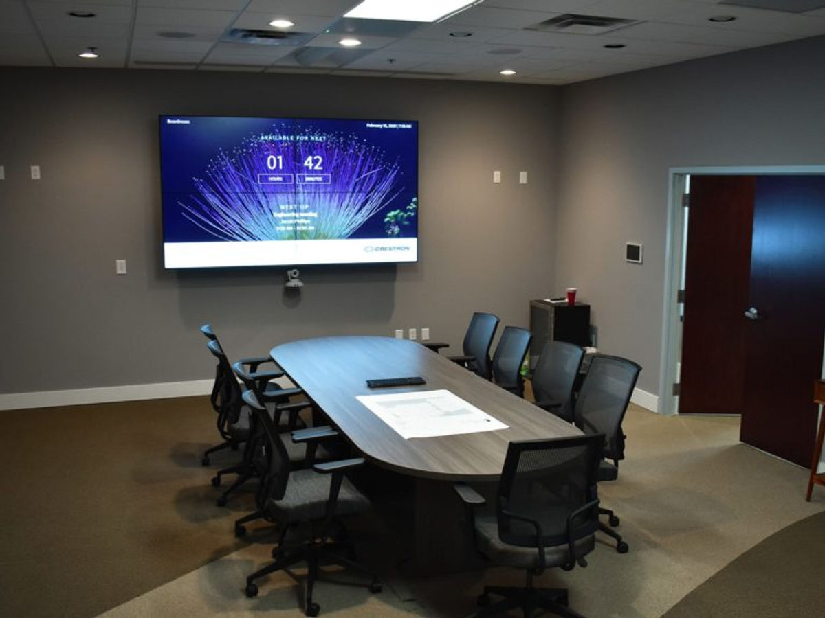 Integrated audio visual setup