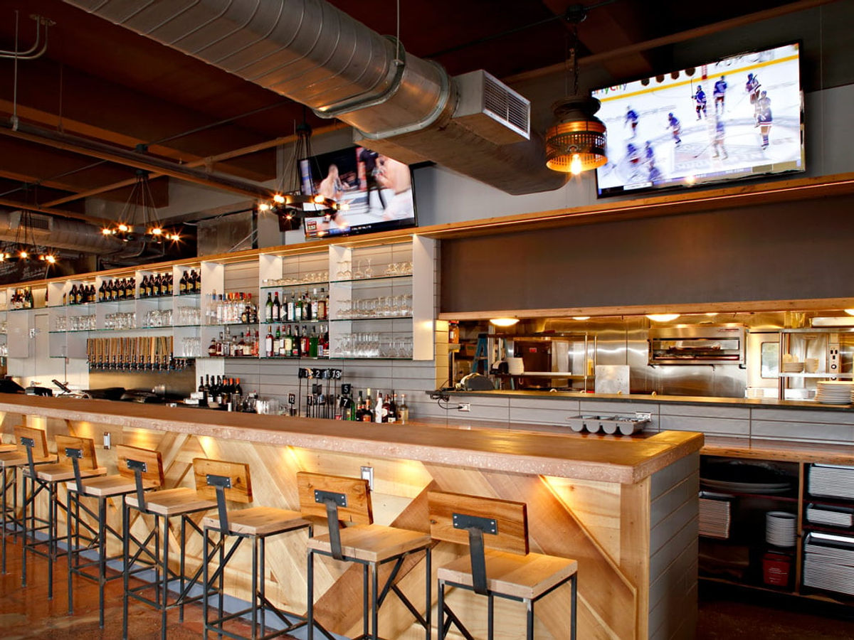 Commercial hall with distributed audio