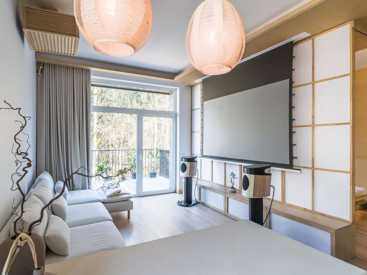 Premium audio listening room